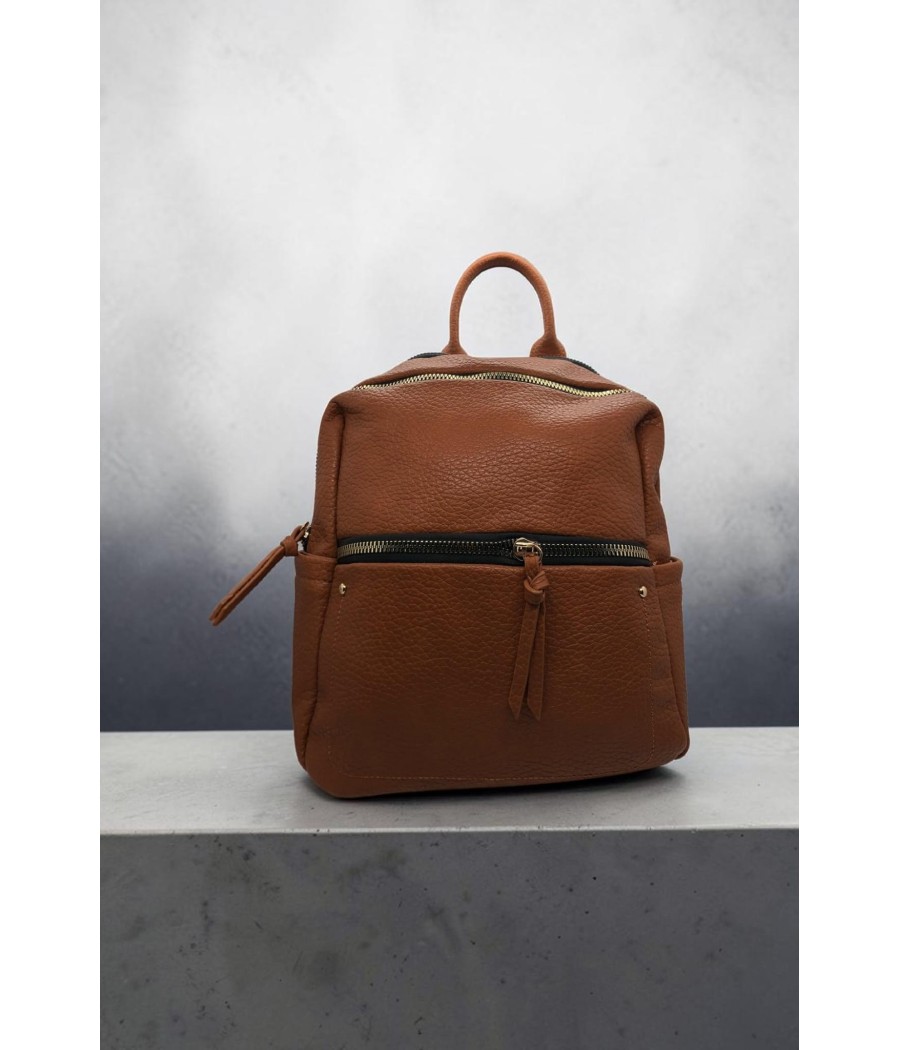 Essência Urbana – Mochila Castanha em Polipele