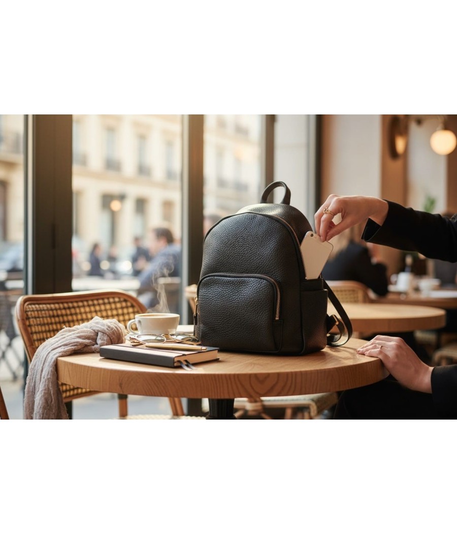 Estilo Intemporal – Mochila Preta